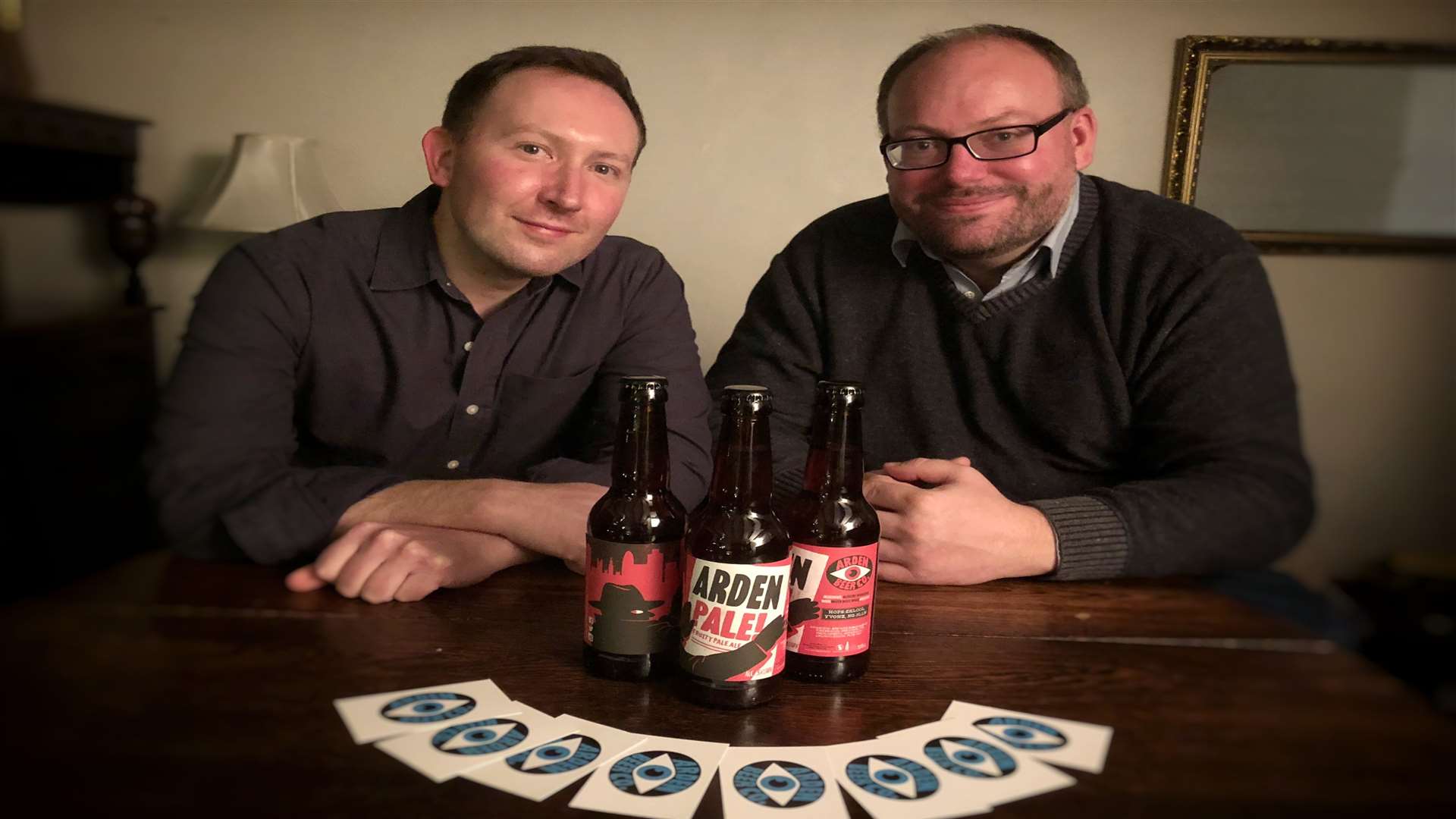 Arden Beer Co is run by two friends, Barry Watts and Gareth Arnold, who started brewing beer in their kitchen