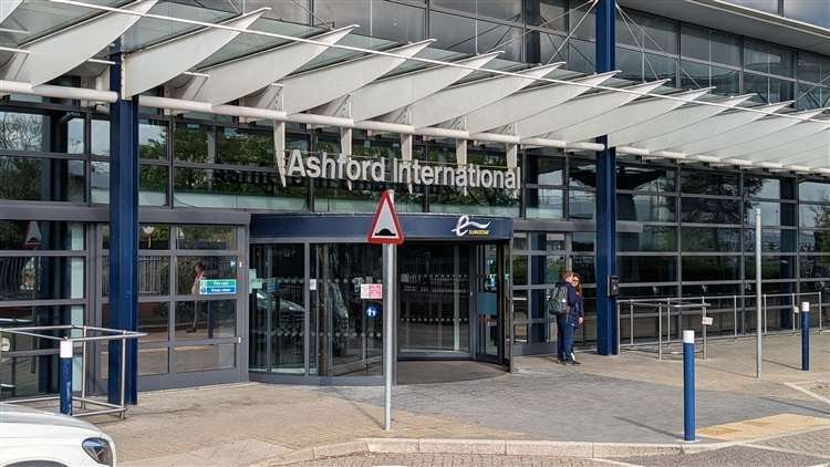 No international trains have run from Ashford International since services were suspended during lockdown