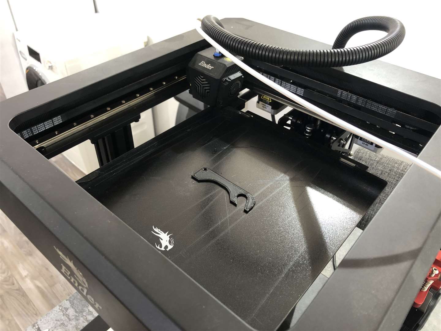 Ender 3D printer was also seen at the show