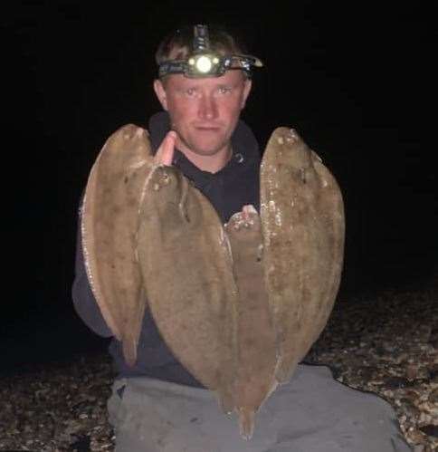 Dover angler Martin Humphries enjoyed his fishing in Sussex (50935787)