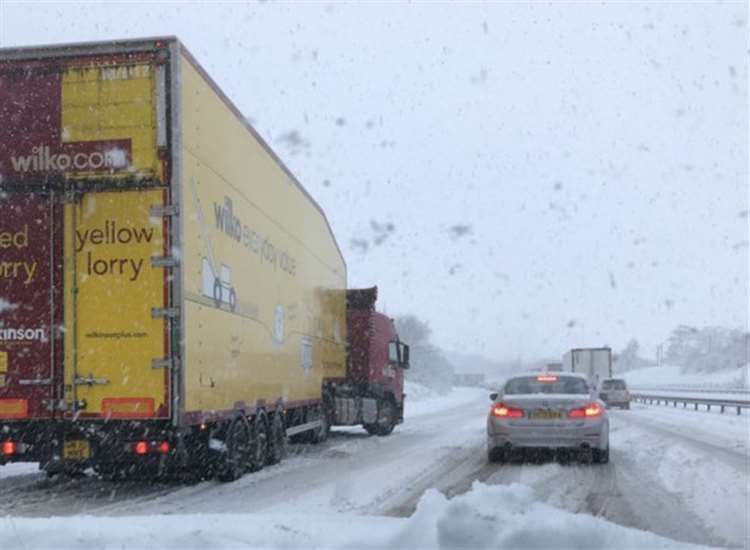 The Beast from the East hit Kent this time two years ago