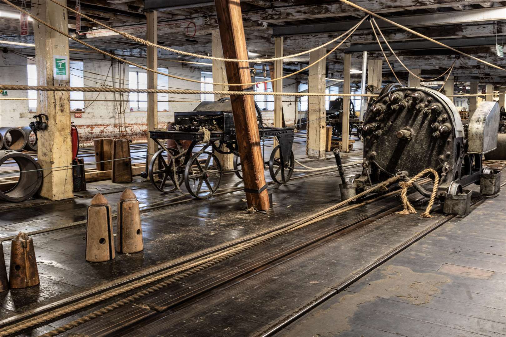 Ropemaking at Chatham's Historic Dockyard was halted for the first time in its 400 year history due to the pandemic