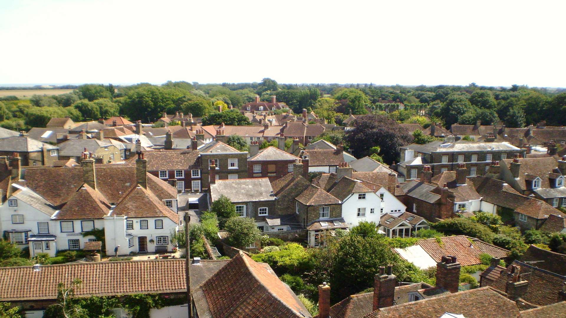 View from the top of St Peter's tower