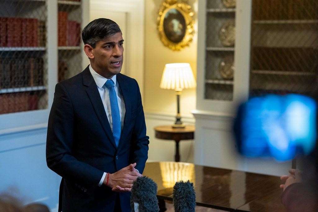 Prime Minister Rishi Sunak’s decision to leave the D-Day commemorations early has been described as disastrous. Picture by Simon Walker / No 10 Downing Street