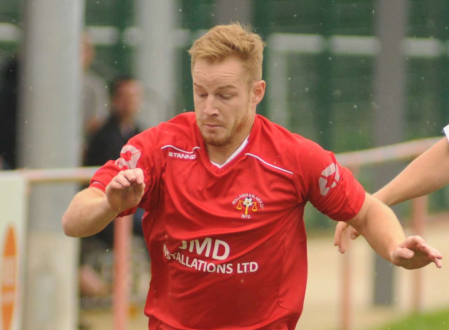 Sam Welch (left) has joined Hythe Town from Hollands & Blair Picture: Steve Crispe