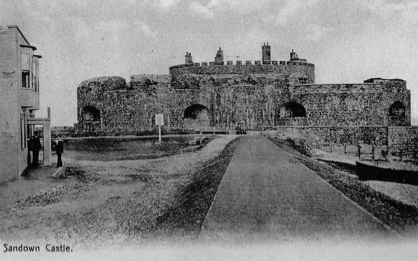 Sandown Castle, before it was demolished. Only ruins remain. Picture: Judith Gaunt