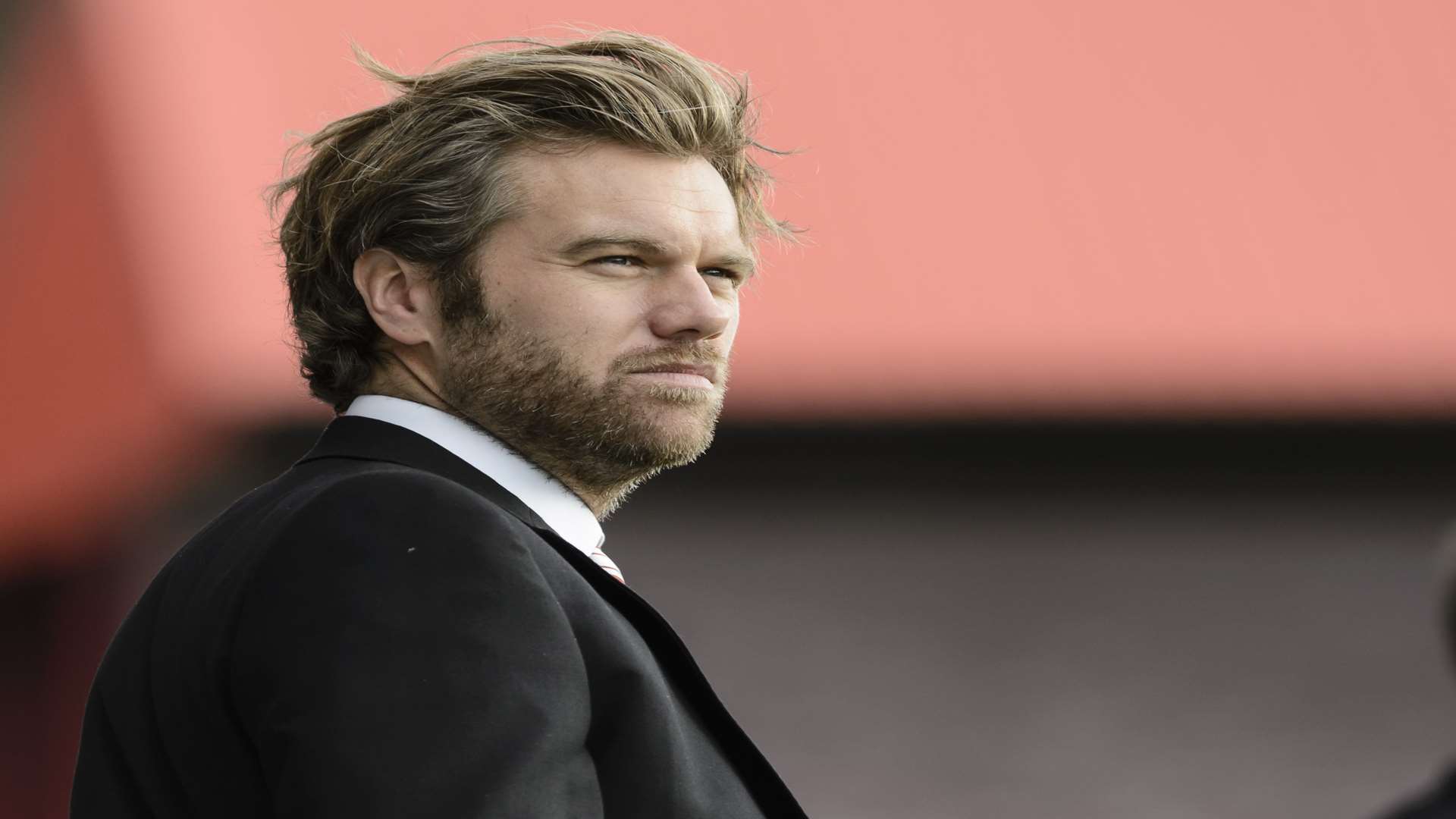 Ebbsfleet manager Daryl McMahon Picture: Andy Payton