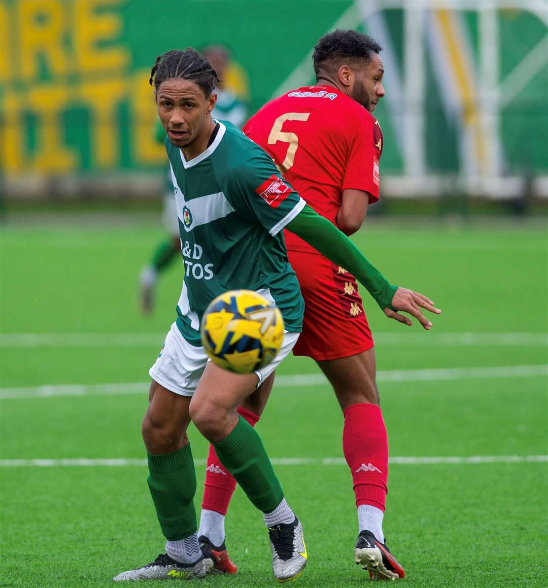 Ashford were 3-1 winners over Horndean. Picture: Ian Scammell