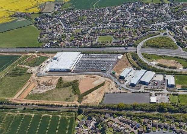 An aerial view of Altira Park in Herne Bay