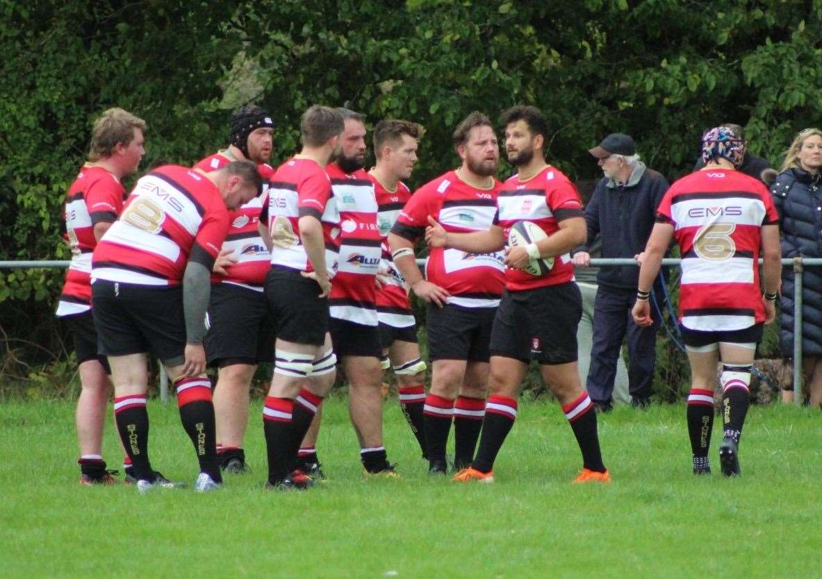 Maidstone lost 26-7 at Vigo on Saturday. Picture: Josh Hoare