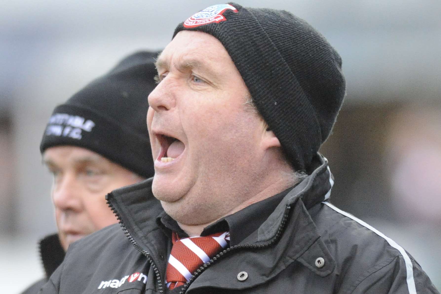 Whitstable Town joint manager Danny Ward