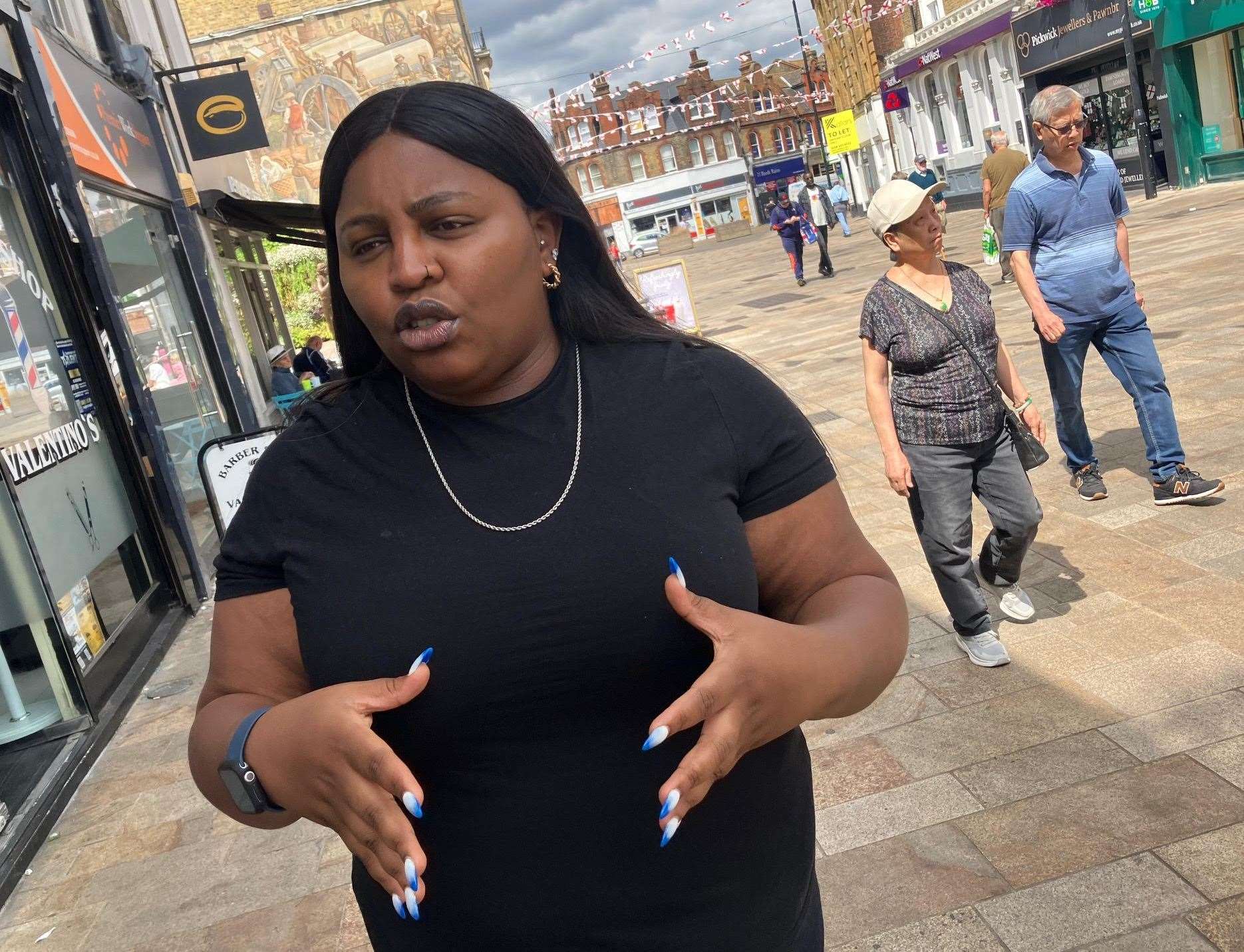 Dartford resident Naomi Abe, who runs a West African food business (PIC Simon Finlay LDRS)