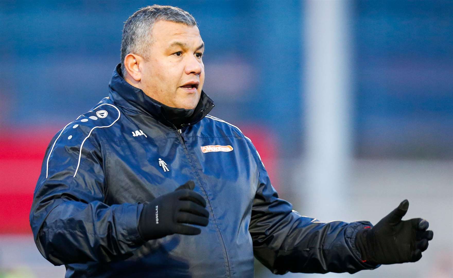 Maidstone United head coach Hakan Hayrettin. Picture: Matthew Walker