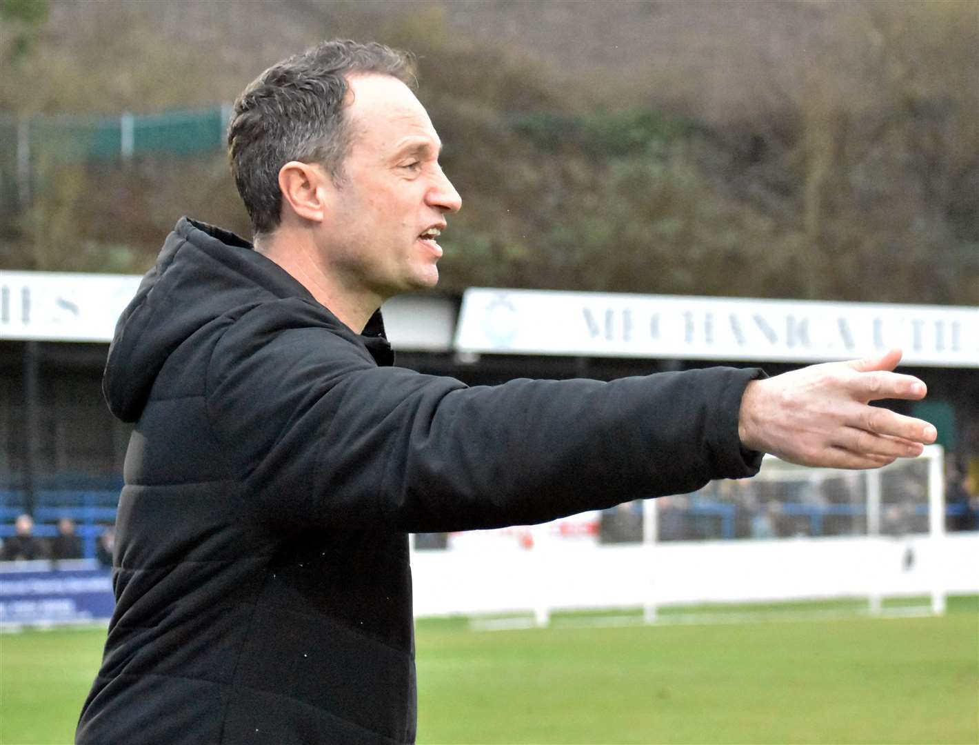 Dover Athletic manager Jake Leberl. Picture: Randolph File