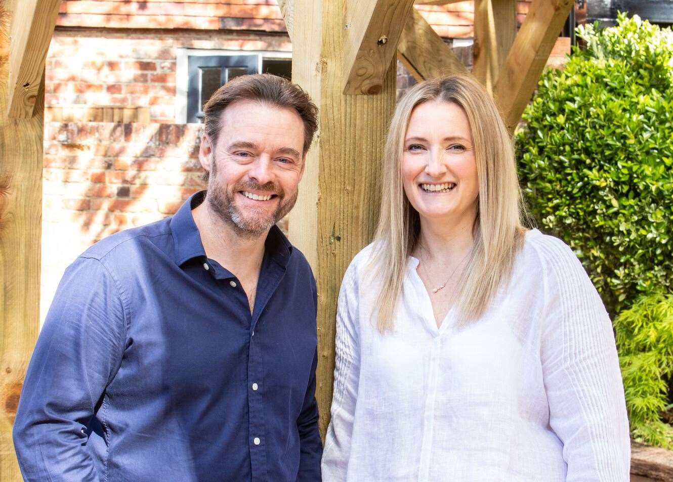 Husband-and-wife licensees Andrew and Natalie Hennessy have transformed The White Horse near Faversham. Picture: Shepherd Neame