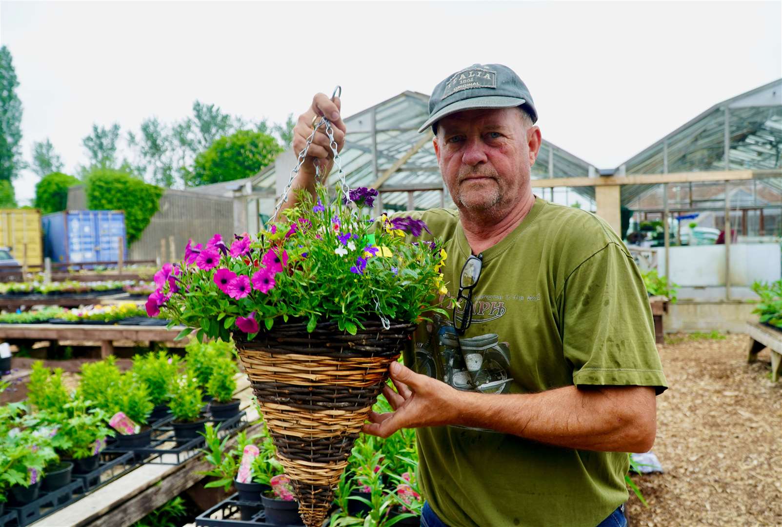 Lawrence Merton, director of Westmoor Nurseries, says their business has been hugely impacted by the roadworks.