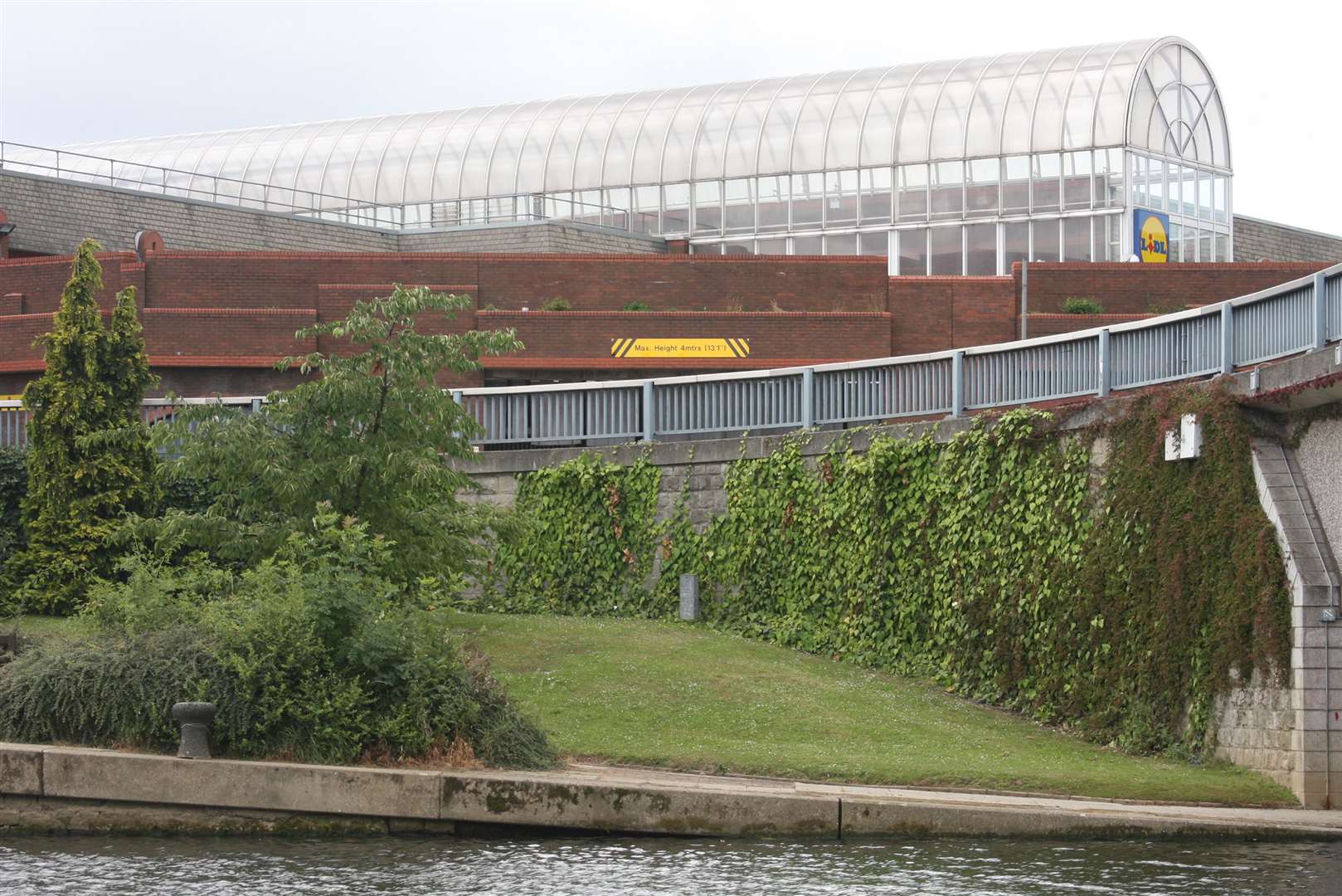 Lidl supermarket inside Broadway Shopping Centre, in 2011