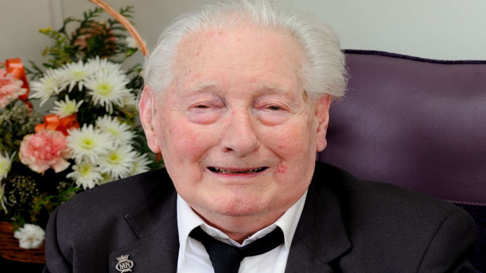 John (Jack) Roots when he was presented with France's highest award