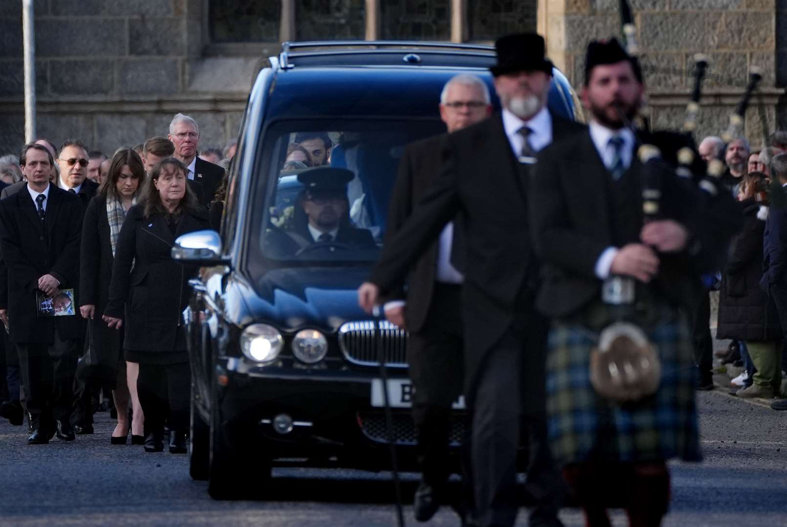 Alex Salmond was laid to rest on October 29 (Andrew Milligan/PA)