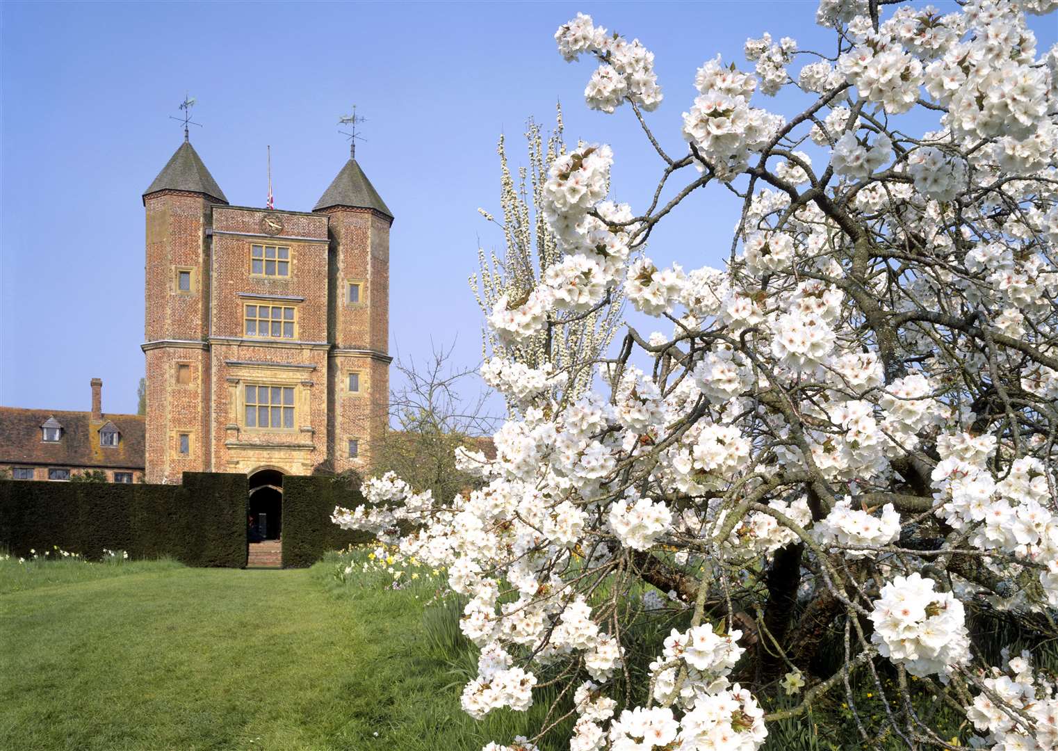 Take a springtime stroll through Sissinghurst Castle. Picture: ©National Trust Images/David Sellman