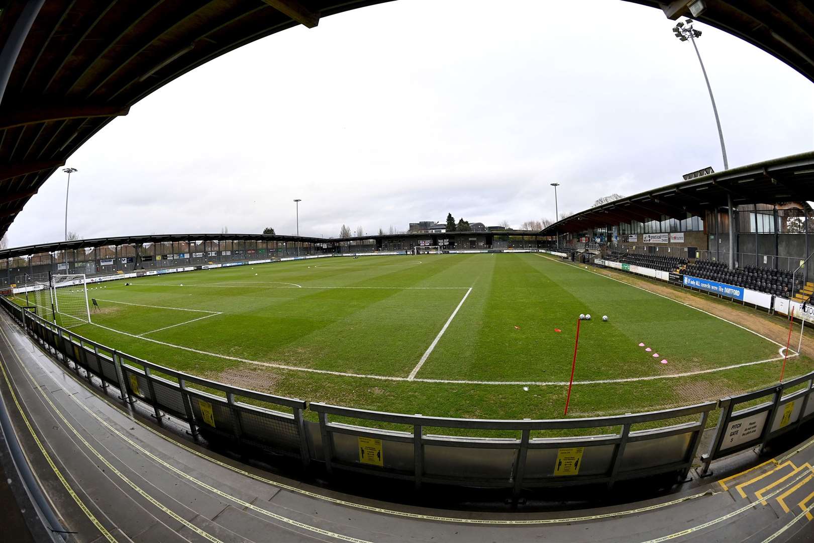 Dartford's Princes Park stadium. Picture: Keith Gillard