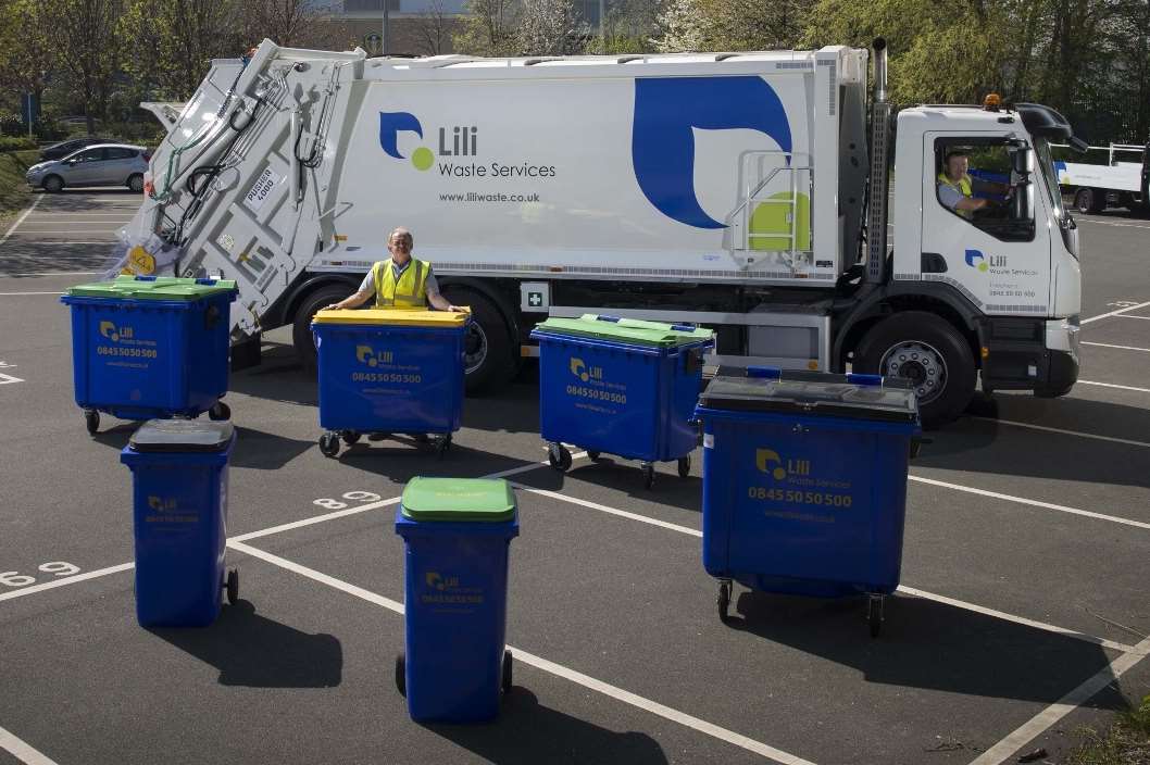 Lili Waste employees Martin Waghorn and Graham Marston will work in the new Paddock Wood depot