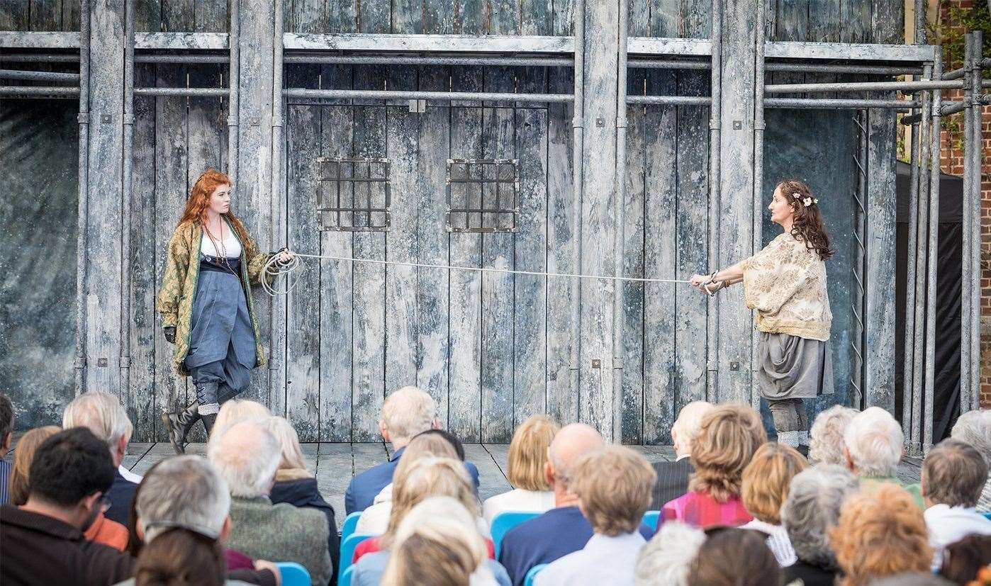 Shakespeare's Globe will be at Hever this year