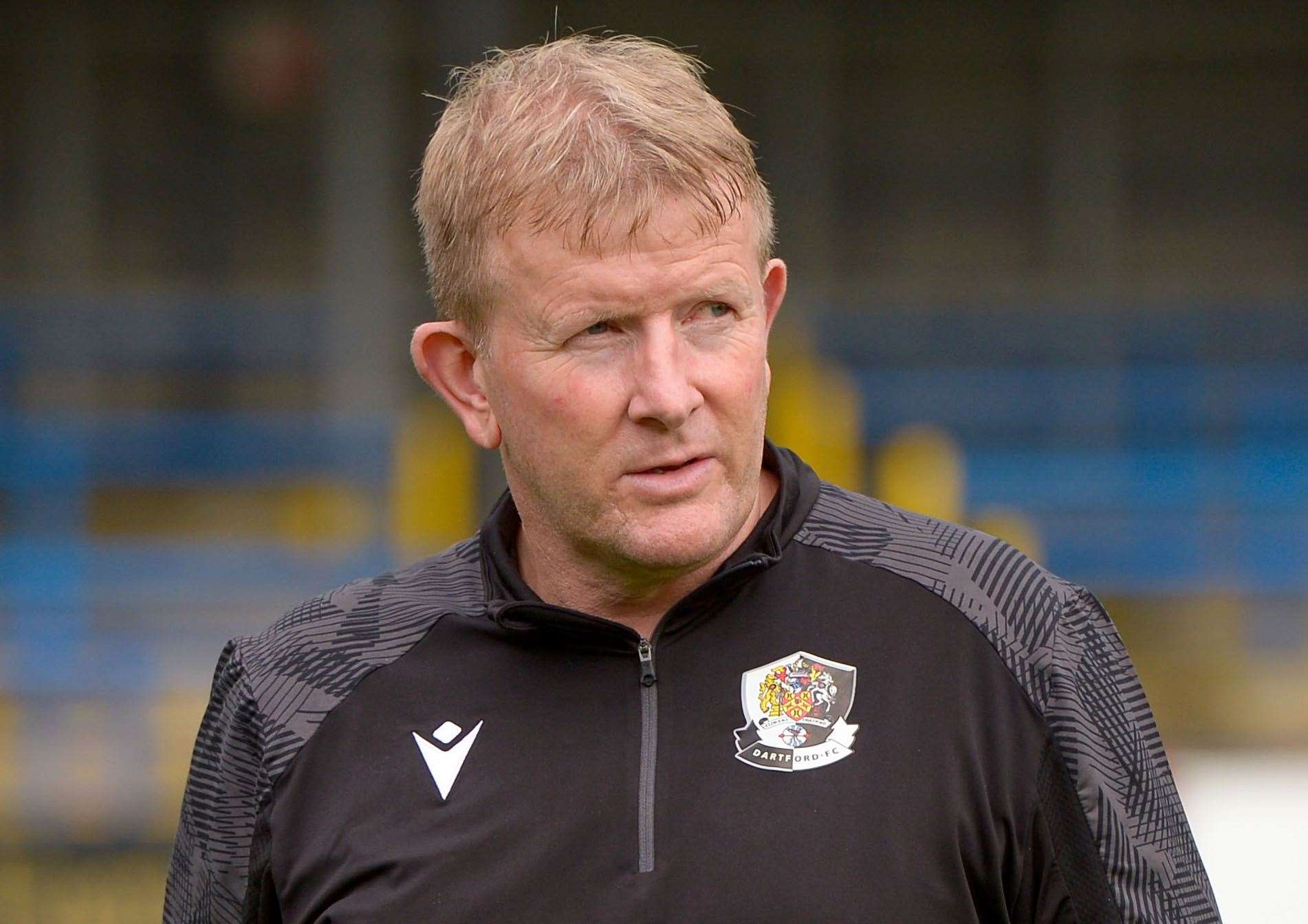 Dartford manager Ady Pennock. Picture: Stuart Watson