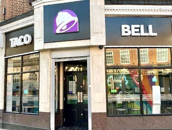 The Taco Bell in Dartford High Street shut earlier this year. Picture: Taco Bell