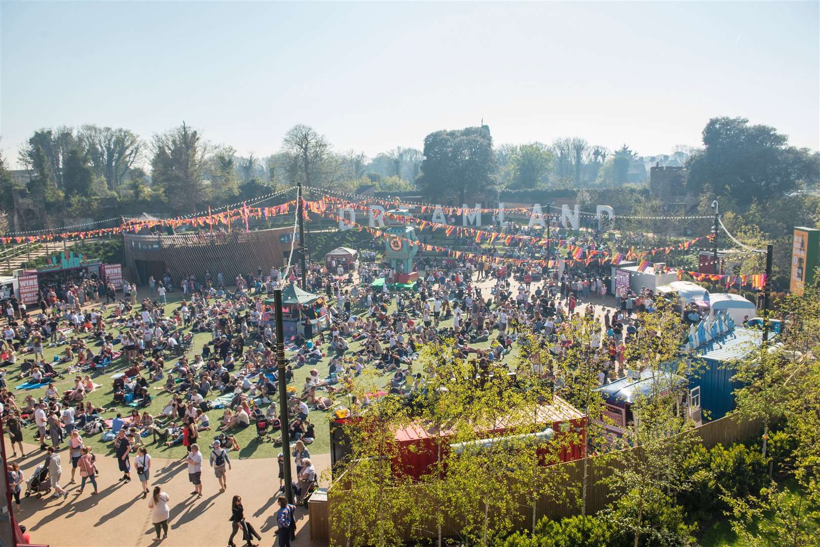 Camp Bestival takeover at Dreamland