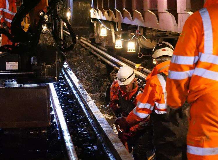 Rail passengers are being told to brace themselves for changes to journeys this bank holiday weekend