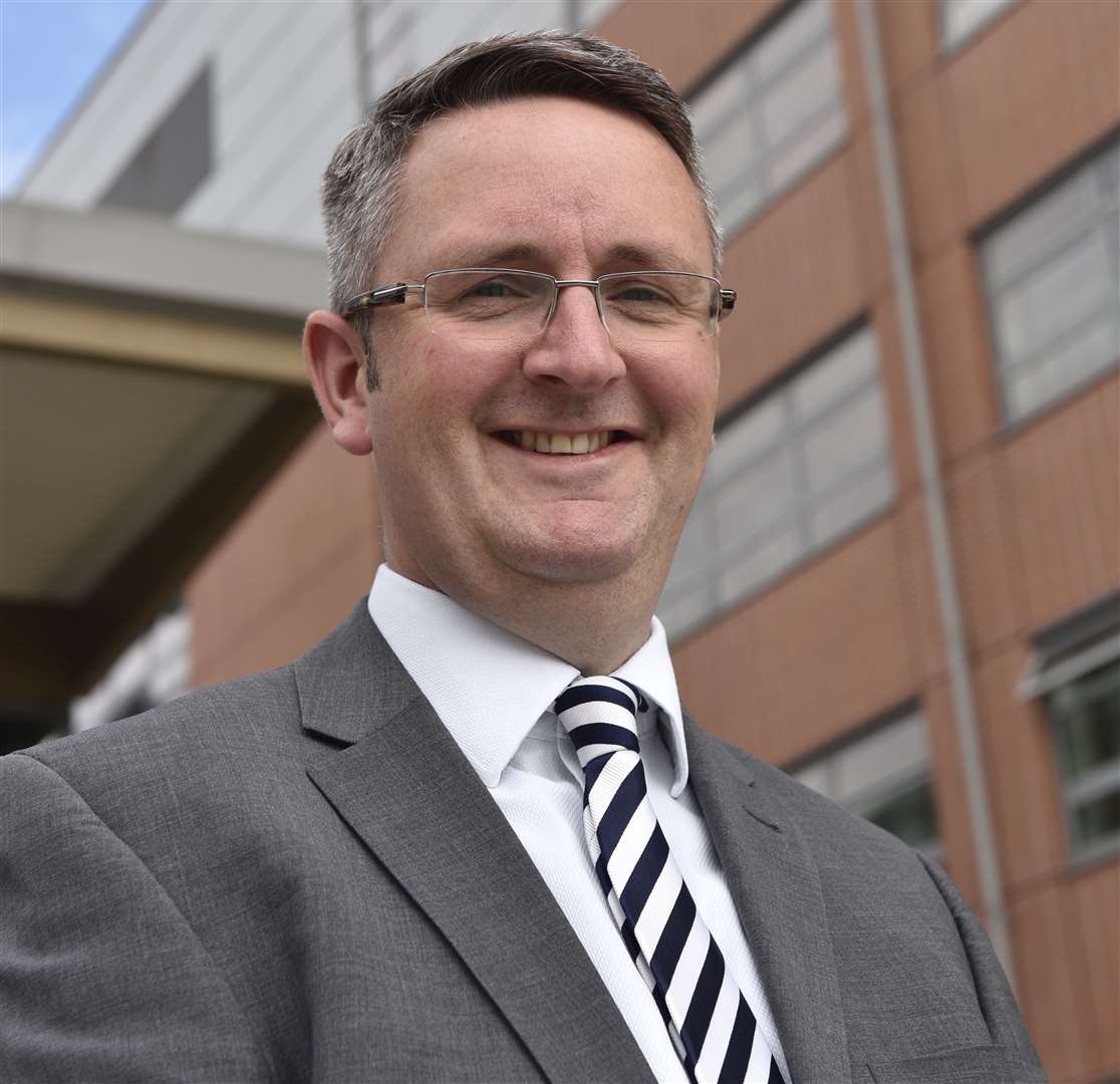 Simon Cook is the principal of MidKent College