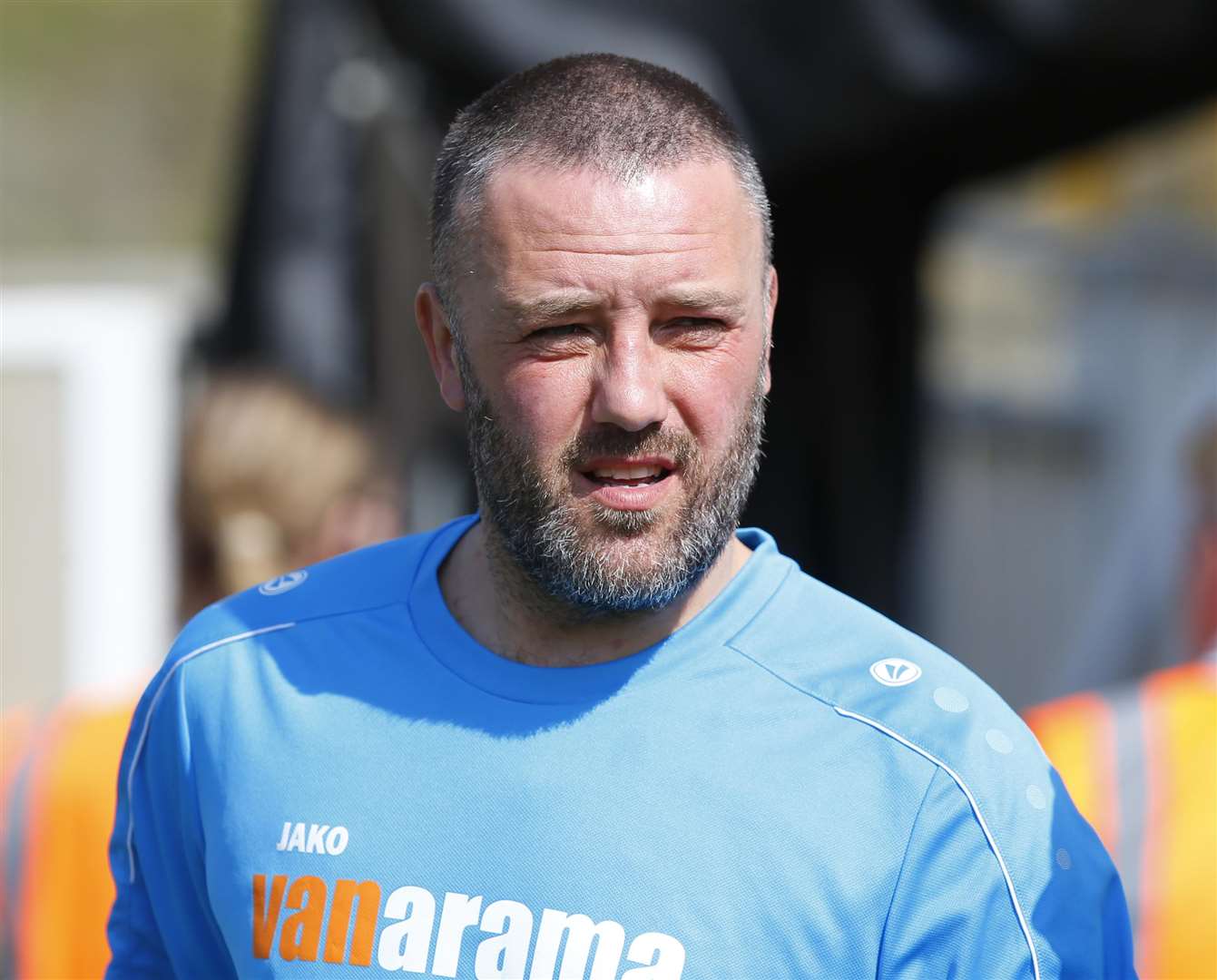 Maidstone manager Jay Saunders Picture: Andy Jones