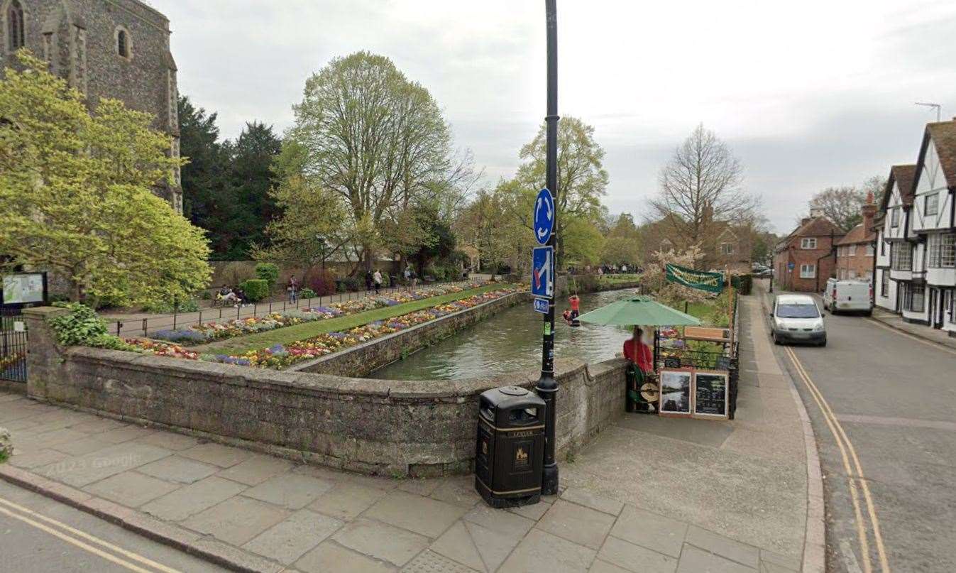 The reported assault happened near Westgate Gardens in Canterbury. Picture: Google