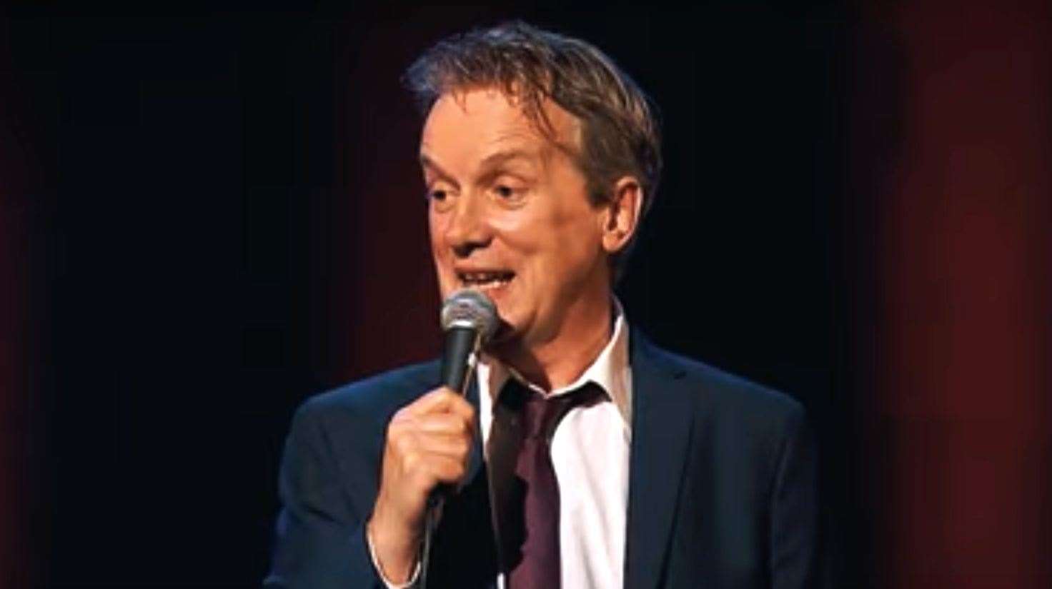 Comedian Frank Skinner is bringing his 30 Years of Dirt tour to Kent. Picture: FrankSkinnerlive.com/Youtube/Avalon