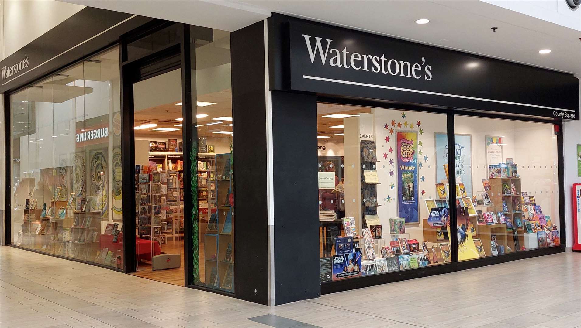 Waterstones left County Square shopping centre in June