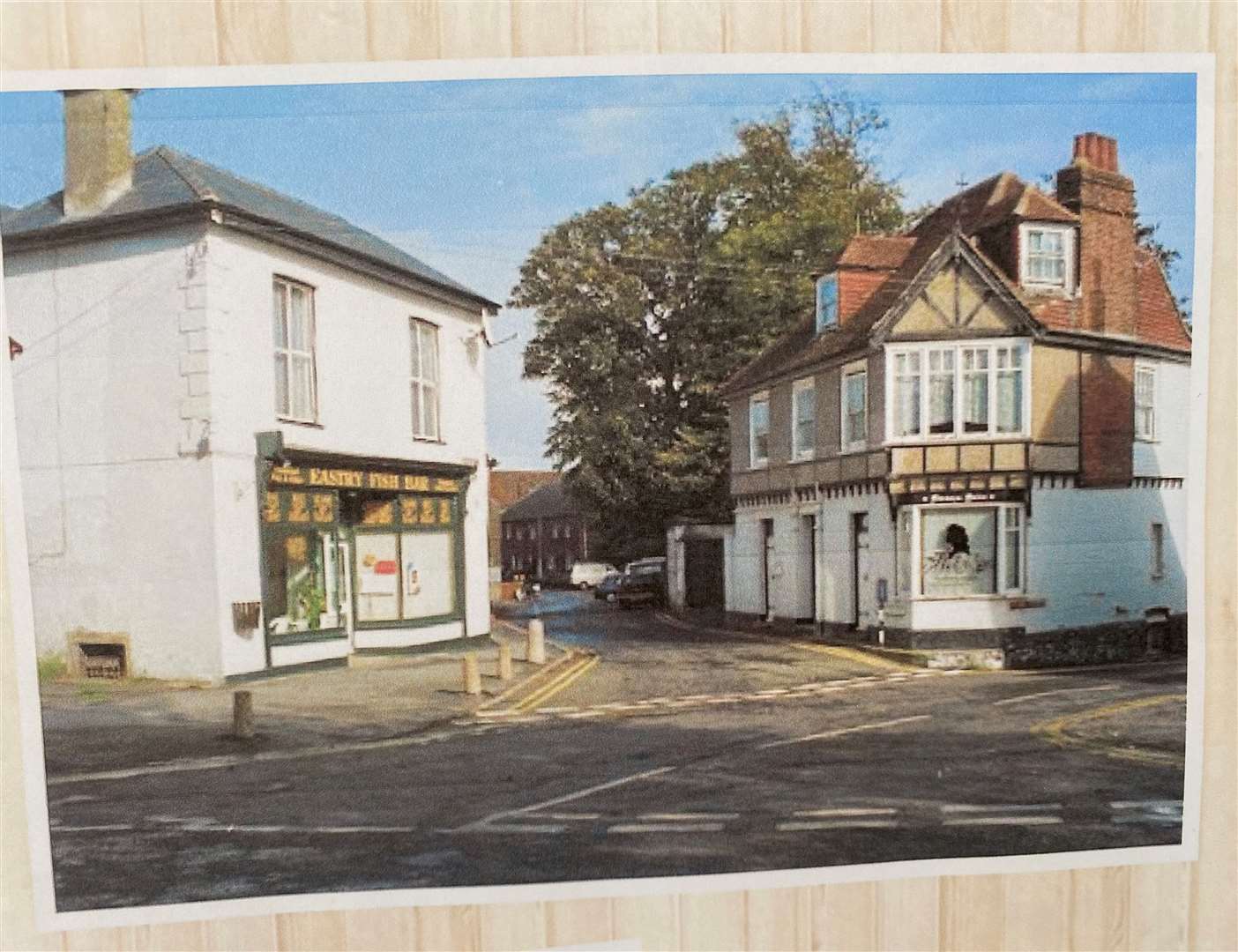 Eastry Fish Bar pictured in the 1990s