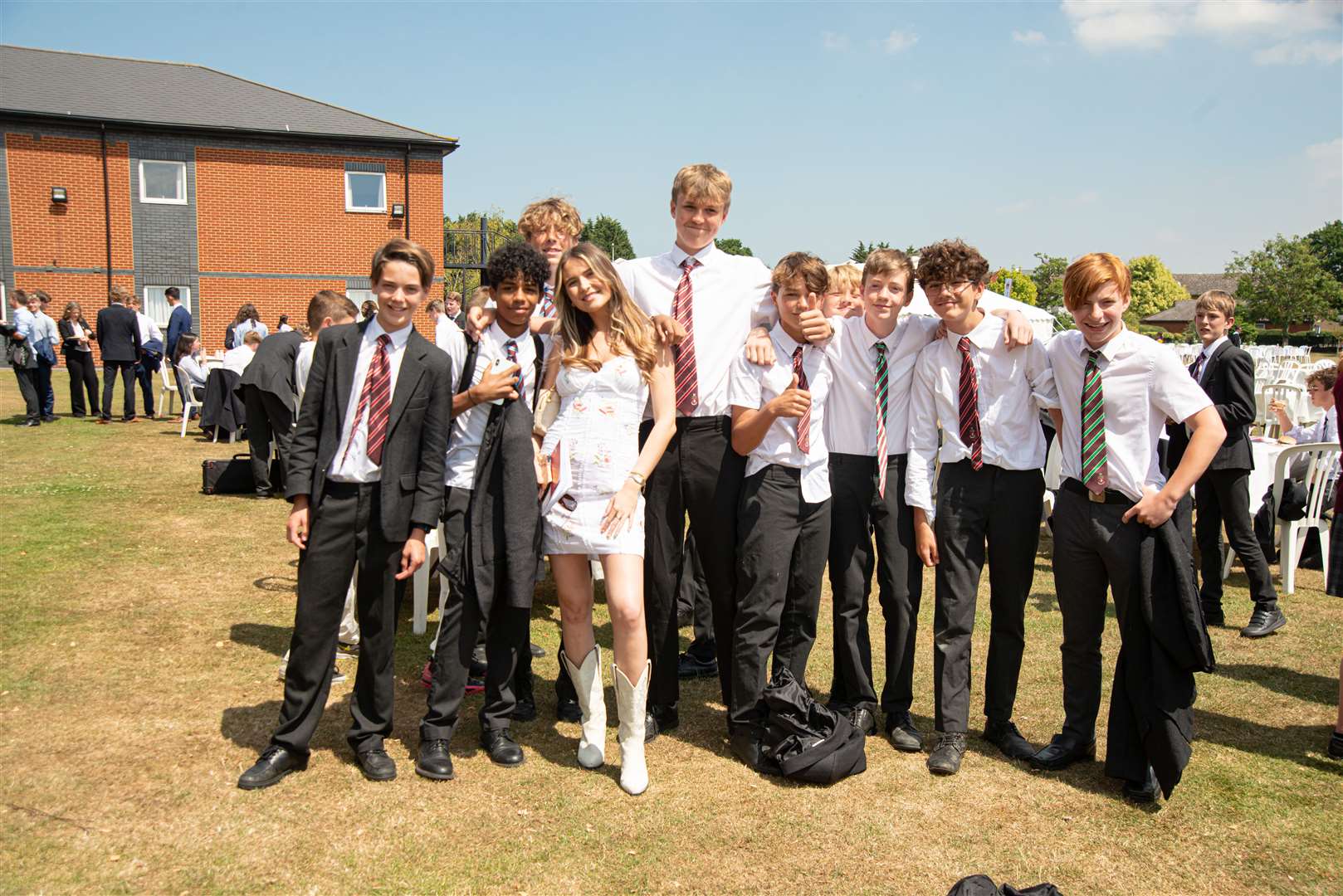 Mimi Webb returned to her old school at Kent College last year. Picture: Kent College