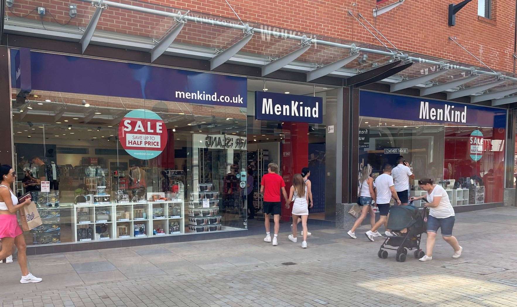 Menkind replaced Topshop at Fremlin Walk, Maidstone in 2022. Picture: Fremlin Walk