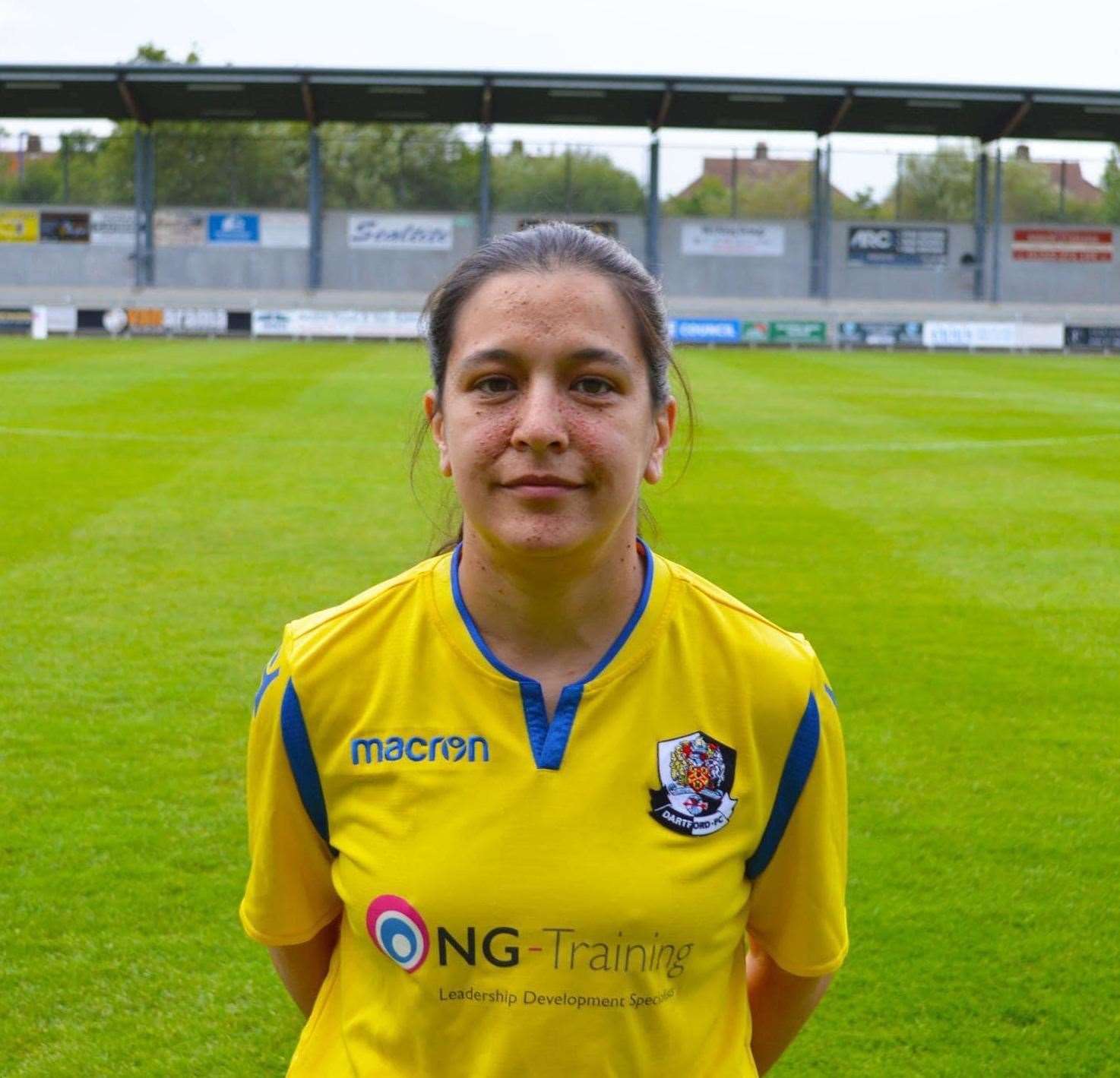 Leyla Latif played for the Dartford FC women's side