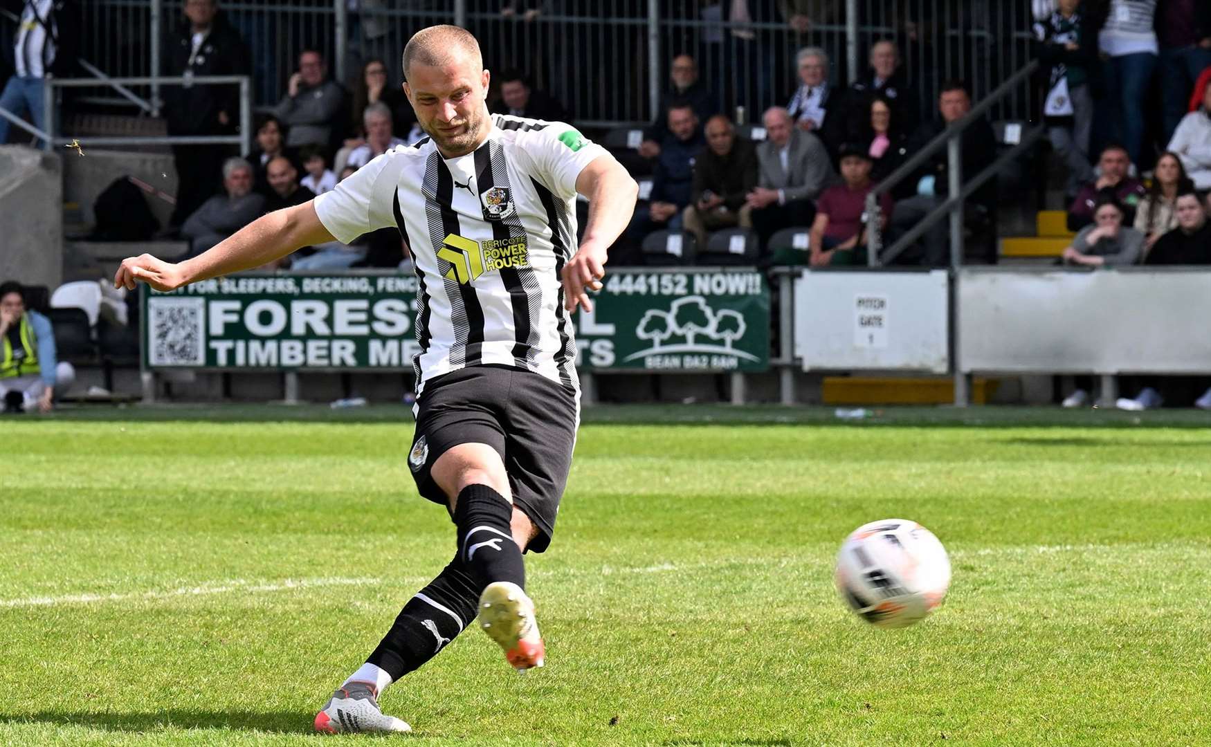 Luke Coulson - scored one and made three goals for Dartford against Weston on Tuesday night. Picture: Keith Gillard