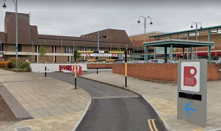 The Broadway shopping centre in Bexleyheath