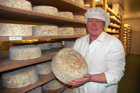 Award-winning cheesemaker Jane Bowyer