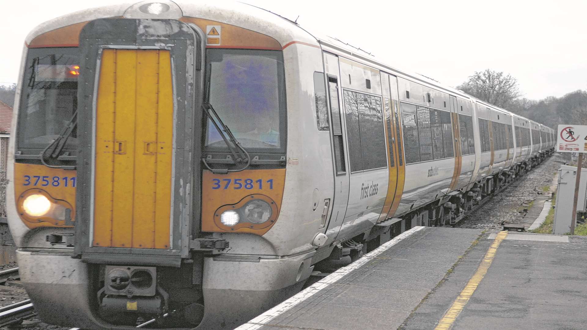 Train services are disrupted. Stock picture