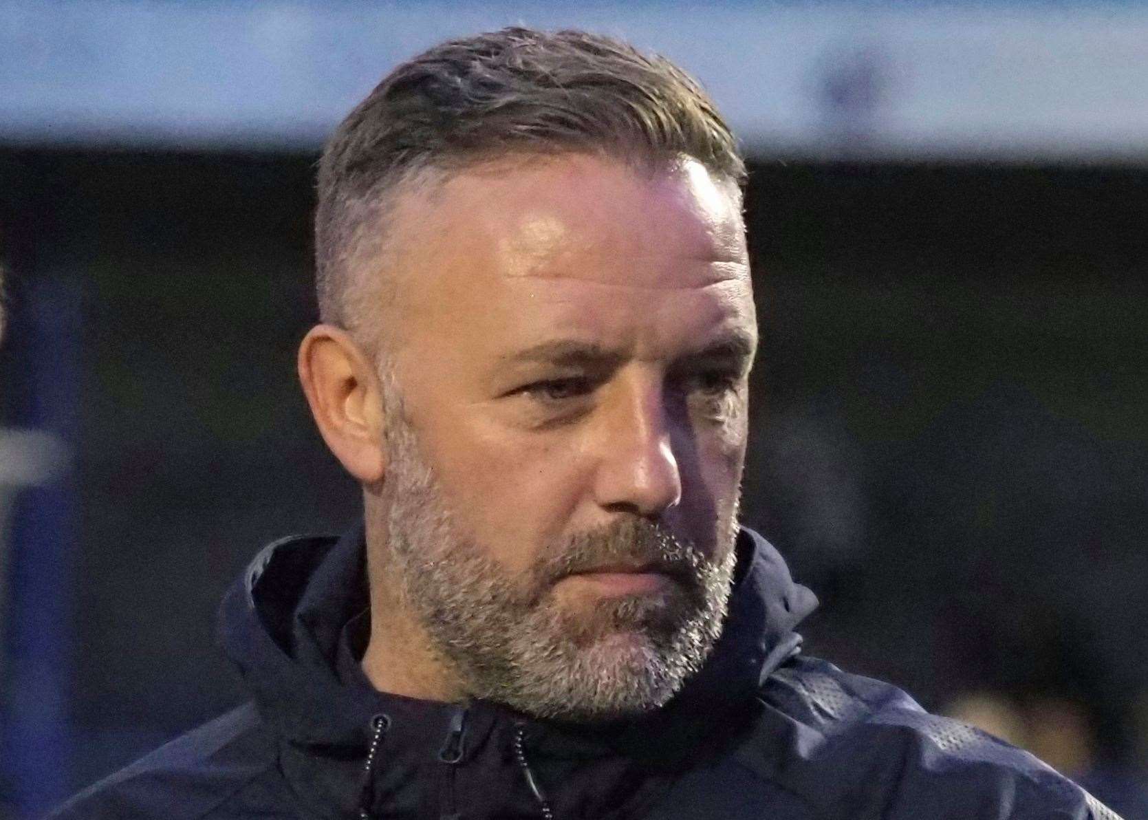 Tonbridge manager Jay Saunders. Picture: David Couldridge