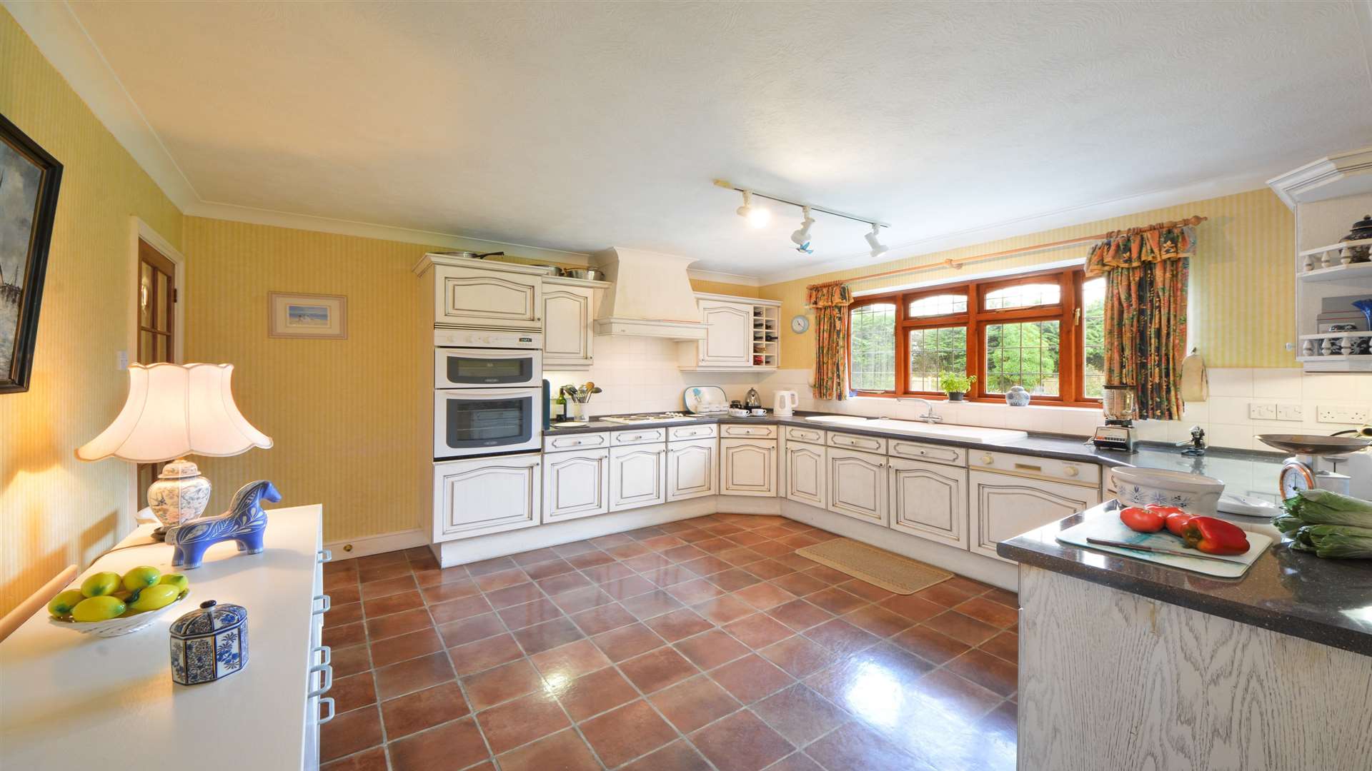 The kitchen area, Longcroft, Challock