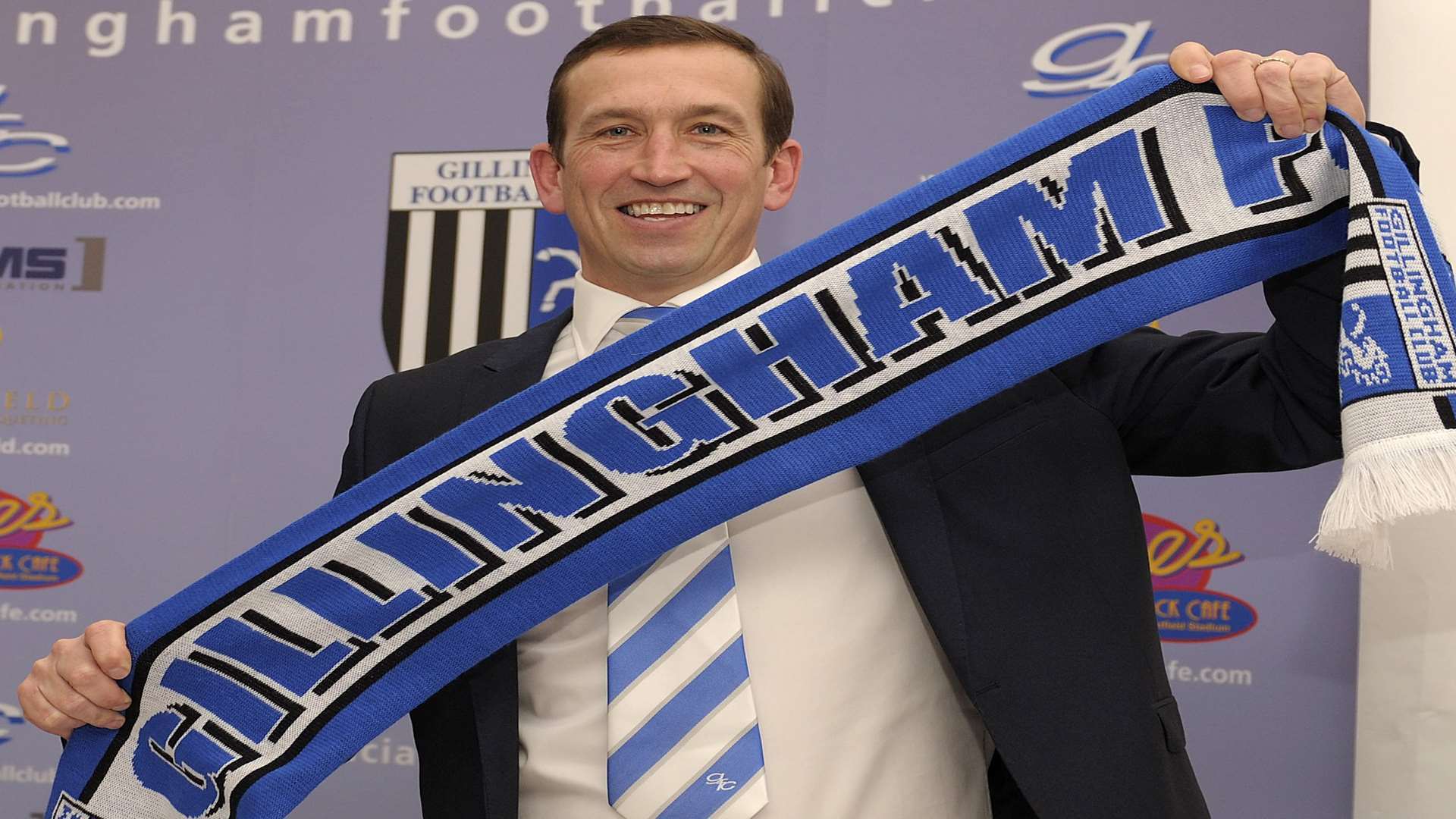 New Gillingham boss Justin Edinburgh. Picture: Barry Goodwin