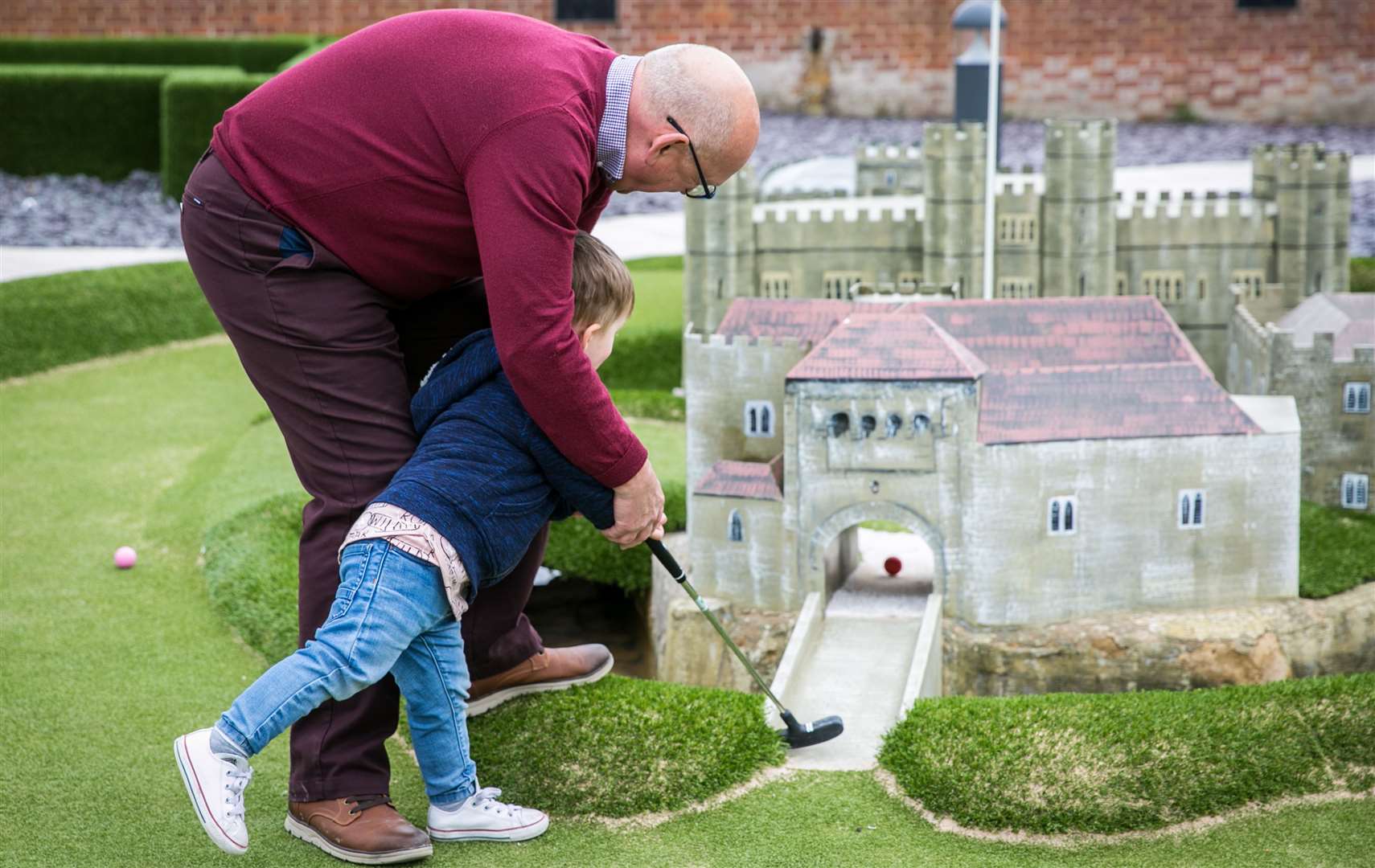 Leeds Castle Adventure Golf opens this weekend