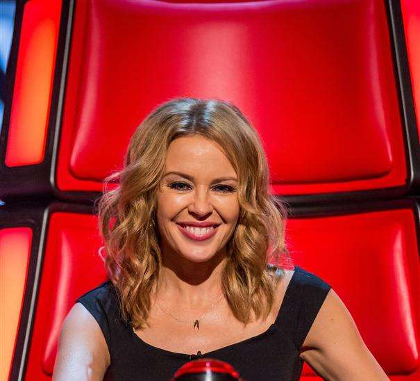 Judge Kylie Minogue was thrilled with Jamie's performance