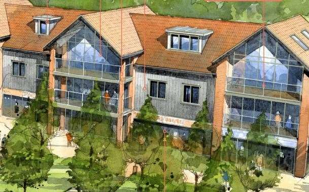 The plans include a community hub and shop. Picture: Ptarmigan Land and Millwood Designer Homes